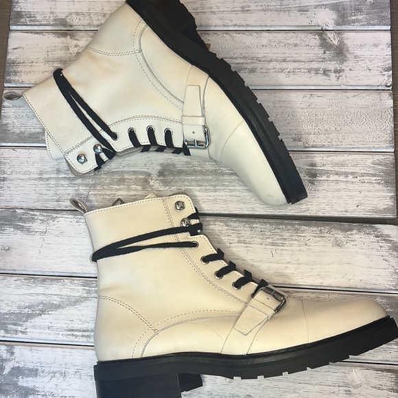 All Saints Shoes - ALLSAINTS Donita Boots In White - size 10